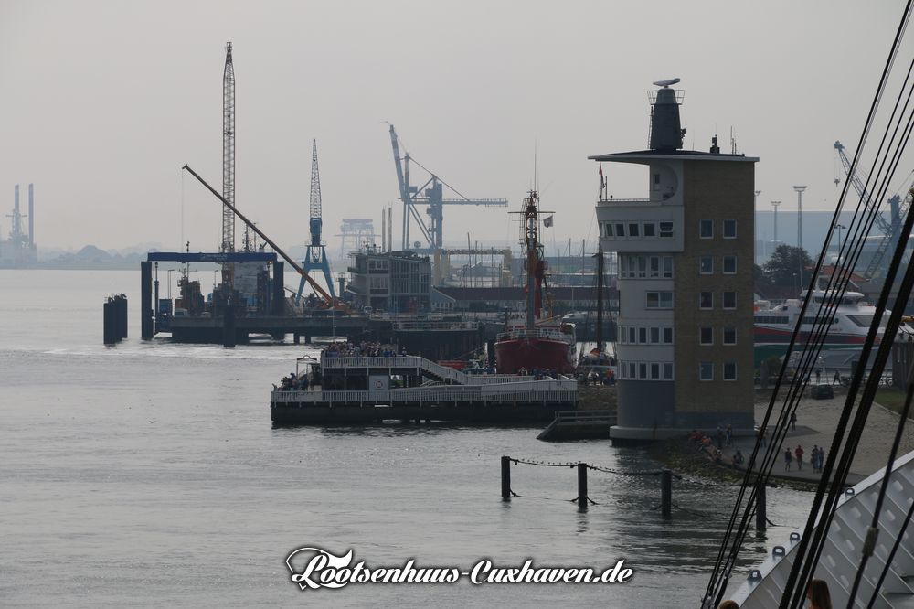 Cuxhaven Radartur Alte Liebe Steubenhöft